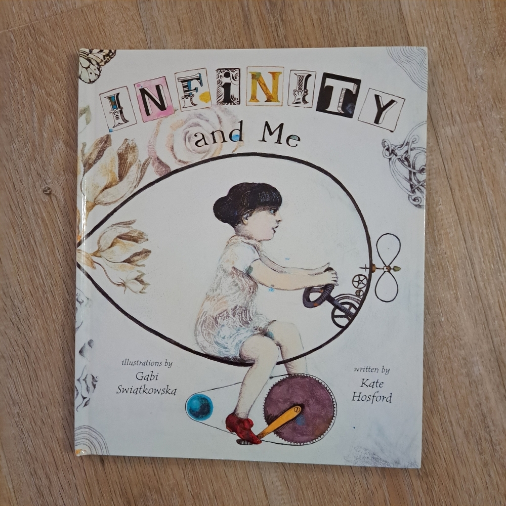 Infinity and Me Hardcover Children's Picture Book Illustrations Used